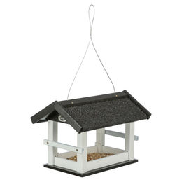 Produktbild von Trixie Vogelhaus aus Holz zum Aufhängen Schwarz/Weiß