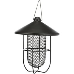 Trixie Vogelhaus Erdnuss-Futterspender aus Metall in Schwarz - 700 ml – Bild 1 von 6