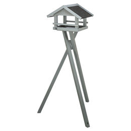 Trixie Vogelhaus Futterhaus aus Holz in Grau – Bild 1 von 3