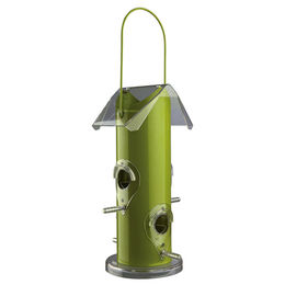 Trixie Vogelhaus Futterspender aus Metall in Grün - 800 ml – Bild 1 von 4