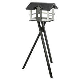 Produktbild von Trixie Vogelhaus stehend aus Holz in Schwarz Weiß