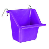 Produktbild von Trixie Vogelnapf zum Einhängen aus Kunststoff in Lila mit 150 ml Inhalt - 150 ml