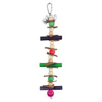 Produktbild von Trixie Vogelspielzeug Tau Bunt 28 cm für Wellensittiche und Nymphensittiche - 28 cm