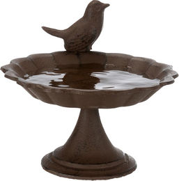 Produktbild von Trixie Vogeltränke und Vogelbad aus Gusseisen in Braun 250 ml - 250 ml