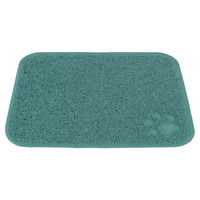 Produktbild von Trixie Vorleger für Katzentoiletten in Grün aus Kunststoff 37 x 45 cm