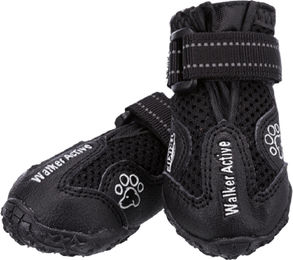 Trixie Walker Active Pfotenschuhe für Hunde Schwarz Größe M – Bild 1 von 12