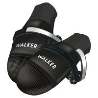 Produktbild von Trixie Walker Care Comfort Pfotenschuhe für Hunde Schwarz XL aus Fleece wasserabweisend
