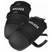 Produktbild von Trixie Walker Care Pfotenschuhe für Hunde, Schwarz, Größe L, wasserabweisend, Polyester