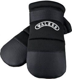 Trixie Walker Care Pfotenschuhe für Hunde Schwarz Größe M wasserabweisend – Bild 1 von 5