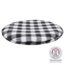 Trixie Wärmekissen für Mikrowelle für Hunde und Katzen schwarz/weiß Ø 26 cm – Bild 1 von 5