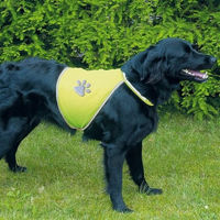 Produktbild von Trixie Warnweste für Hunde Gelb Größe S aus Polyester