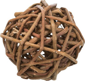 Trixie Weidenball Knabberspielzeug aus Naturholz für Kleintiere 6 cm – Bild 1 von 2