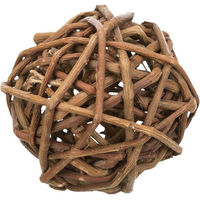 Produktbild von Trixie Weidenball Knabberspielzeug aus Naturholz für Kleintiere 6 cm