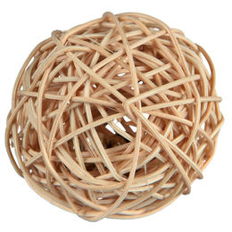 Trixie Weidenball Knabberspielzeug für Maus Hamster und Kaninchen 4 cm Natur - 1 Stk. – Bild 1 von 2