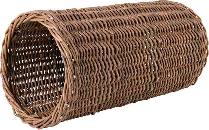 Trixie Weidentunnel Knabberspielzeug für Kaninchen aus Naturweide Ø 20 x 38 cm – Bild 1 von 8