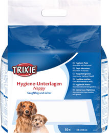 Trixie Welpen-Hygiene-Unterlage Nappy 40x60cm 50 Stück – Bild 1 von 4