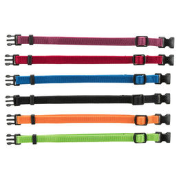 Trixie Welpenhalsband Set aus Nylon in Bunt, 6er Set, Größe M-L, 22-35 cm / 10 mm, wasserabweisend – Bild 1 von 6