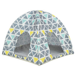 Trixie WigWam Sunny Tipi Häuschen für Meerschweinchen und Kaninchen aus Polyester – Bild 1 von 2
