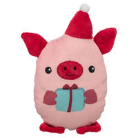 Produktbild von Trixie X-Mas Schwein Plüschspielzeug für Hunde in Rosa