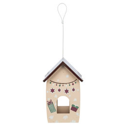 Produktbild von Trixie X-Mas Vogelhaus aus Holz in Beige
