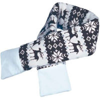 Produktbild von Trixie Xmas Fleeceschal grau/weiß Größe M 70 cm