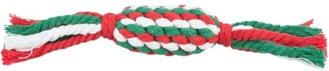 Trixie Xmas Hundespielzeug Bonbon aus buntem Seil 24 cm - 24 cm – Bild 1 von 1