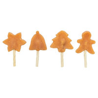 Produktbild von Trixie Xmas Lollipop Mix Belohnungssnack mit Hühnerbrust, glutenfrei und ohne Zucker, 200 Stück à 18 g