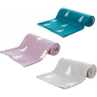 Produktbild von Trixie Xmas Nivia Hundedecke aus Fleece bunt 100 x 70 cm