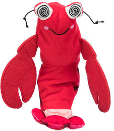 Trixie Zappelshrimp Katzenspielzeug aus Plüsch mit Katzenminze in Rot – Bild 1 von 11