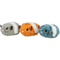 Produktbild von Trixie Zappeltoy Maus für Katzen aus Plüsch in Bunt 8 cm - 1 Stk.