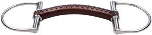 Produktbild von TRM Gebiss TR Dee Leather Straight Lederstange aus Leder in Braun