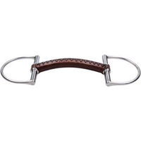 Produktbild von TRM Gebiss TR Dee Leather Straight Lederstange aus Leder in Braun