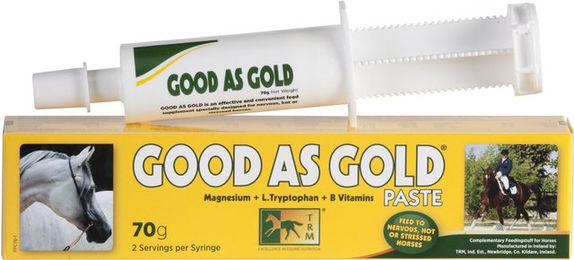 Produktbild von TRM Good as Gold Paste Beruhigung Ergänzungsfutter für Pferde