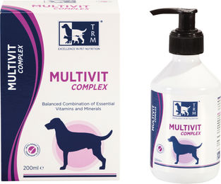 TRM Multivit Complex Vitamin Ergänzungsfuttermittel für Hunde 200 ml - 200 ml – Bild 1 von 4