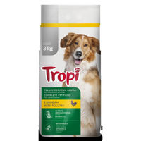 Produktbild von Tropi Hundefutter für erwachsene Hunde Geflügel 3 kg