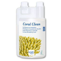 Tropic Marin Coral Clean Iodhaltiges Reinigungsbad zur Algenbekämpfung für Korallen im Meerwasser Aquarium 250 ml – Bild 1 von 3