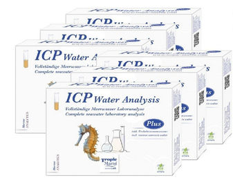 Tropic Marin ICP Water Analysis Plus Meerwasser Wassertest mit Osmosewasser-Test 6er Pack – Bild 1 von 1