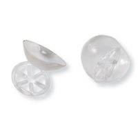 Produktbild von Tropic Shop Sternsauger aus Kunststoff zum Befestigen von Heizkabeln und Luftschläuchen Ø3 2er Pack Transparent