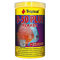 Produktbild von Tropica D-50 Plus Flockenfutter für Diskus Fische 1 Liter - 1 l