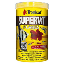 Tropica Supervit Premium Flockenfutter für Süßwasser Zierfische 1 Liter - 1 l – Bild 1 von 7