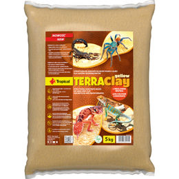 Produktbild von Tropica TERRAClay Gelb 5kg Lehm-Sand Bodengrund für Terrarien