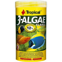 Produktbild von Tropical 3-Algae Flakes Fischfutter 250 ml