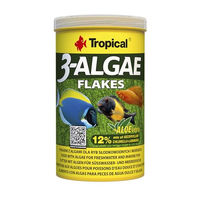 Produktbild von Tropical 3-Algae Flakes Fischfutter mit Chlorella für Süßwasser und Meerwasser 1 Liter - 1 l