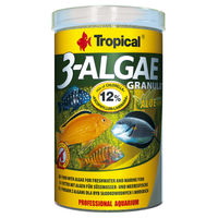 Produktbild von Tropical 3-Algae Granulat Fischfutter mit hohem Algenanteil 250 ml - 110 g