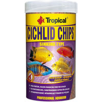 Produktbild von Tropical Cichlid Chips Fischfutter für Buntbarsche 1000 ml