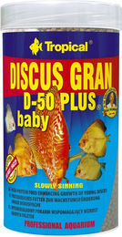 Tropical Discus Gran D-50 Plus Baby Fischfutter Granulat 100 ml – Bild 1 von 7