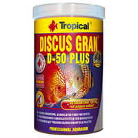 Produktbild von Tropical Discus Gran D-50 Plus Fischfutter Granulat für Diskusfische 1 Liter - 1 l