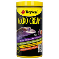Produktbild von Tropical Gecko Cream Feige 100ml Pulverfutter für frucht- und insektenfressende Reptilien