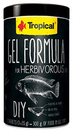 Tropical Gel-Futter für pflanzenfressende Bodenfische mit 36% Algenanteil 1000 ml - 1000 ml – Bild 1 von 2