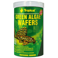 Produktbild von Tropical Green Algae Wafers Fischfutter für Welse ohne tierisches Protein 1 Liter - 1 l